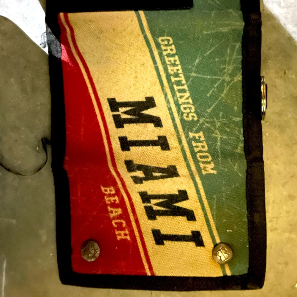Robin Ruth Greetings From Miami Beach Wallet